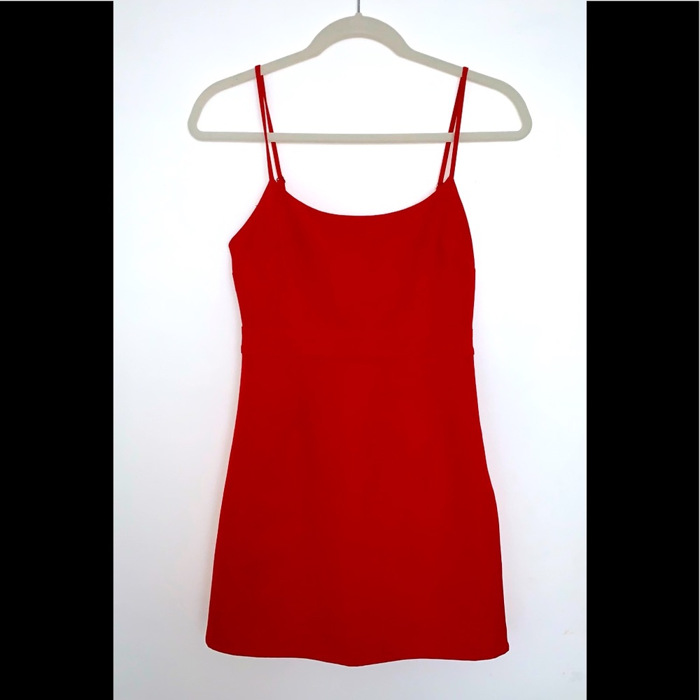 Red mini Dress